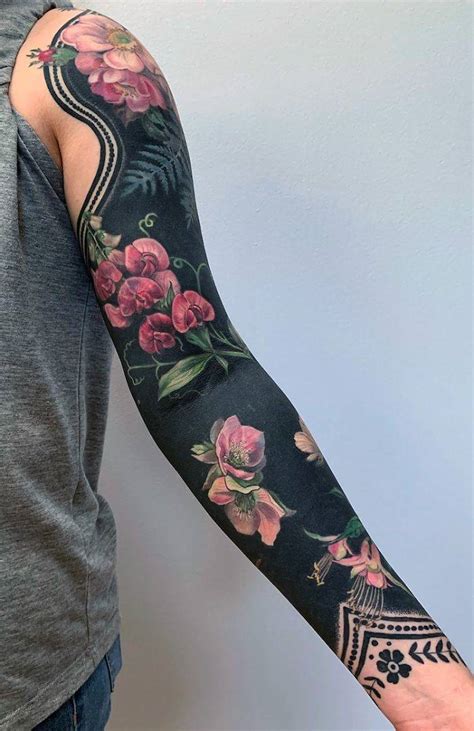 color over blackout tattoo|More.